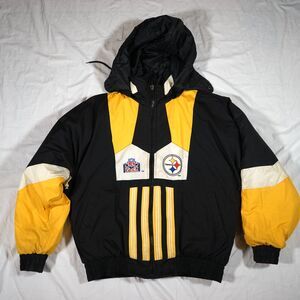 Pro Player Vintage NFL Pittsburgh Steelers Reversible Jacket Read